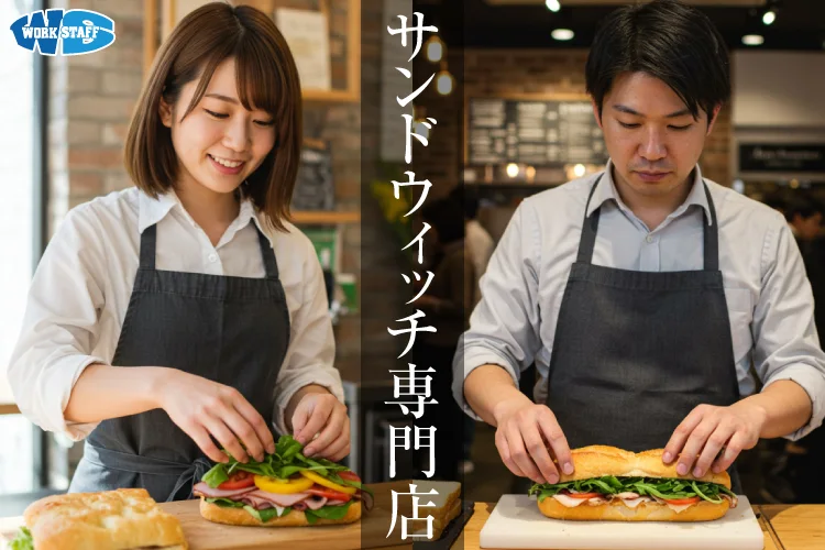 サンドイッチの販売