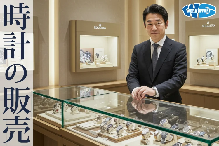 時計の販売員（日勤専属）