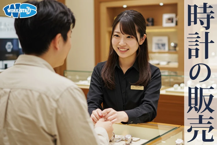 時計の販売員（日勤専属）